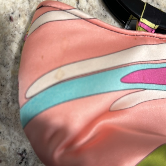 Chic silk designer bag 💕 - Picture 10 of 11